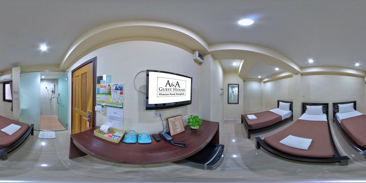 A And A Guesthouse Μπανγκόκ Εξωτερικό φωτογραφία