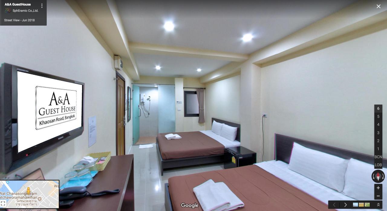 A And A Guesthouse Μπανγκόκ Εξωτερικό φωτογραφία